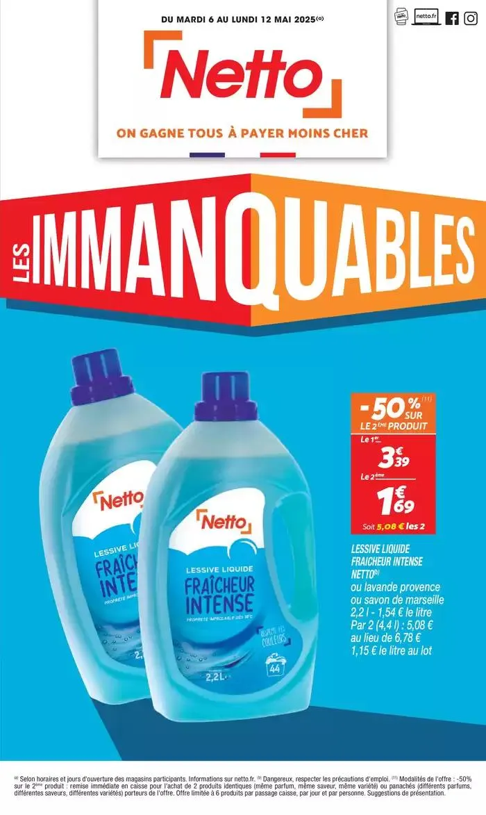 SEMAINE PROCHAINE : LES IMMANQUABLES - 1