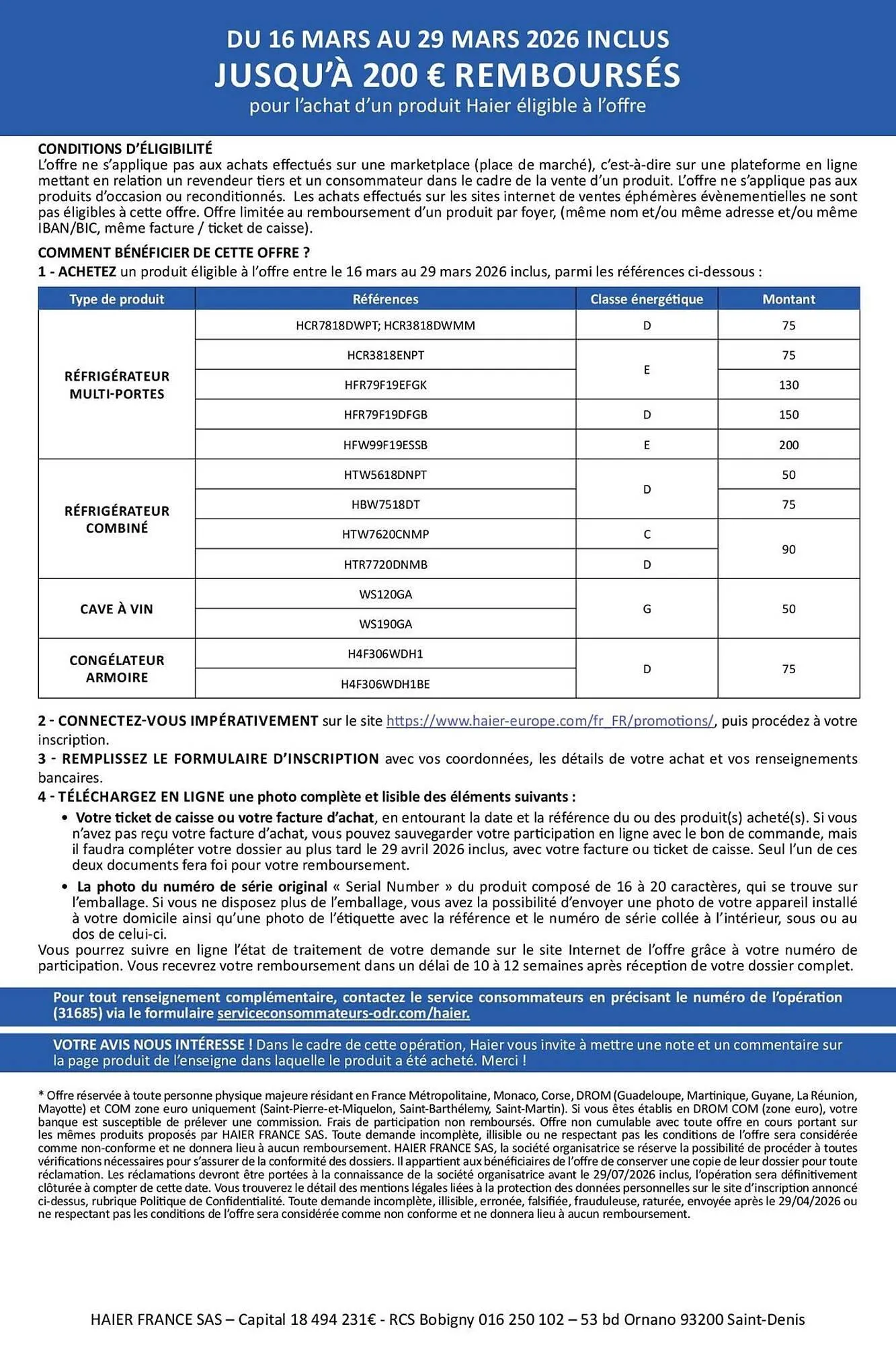 Catalogue Boulanger du 18 mars au 29 mars 2026 - Catalogue page 2