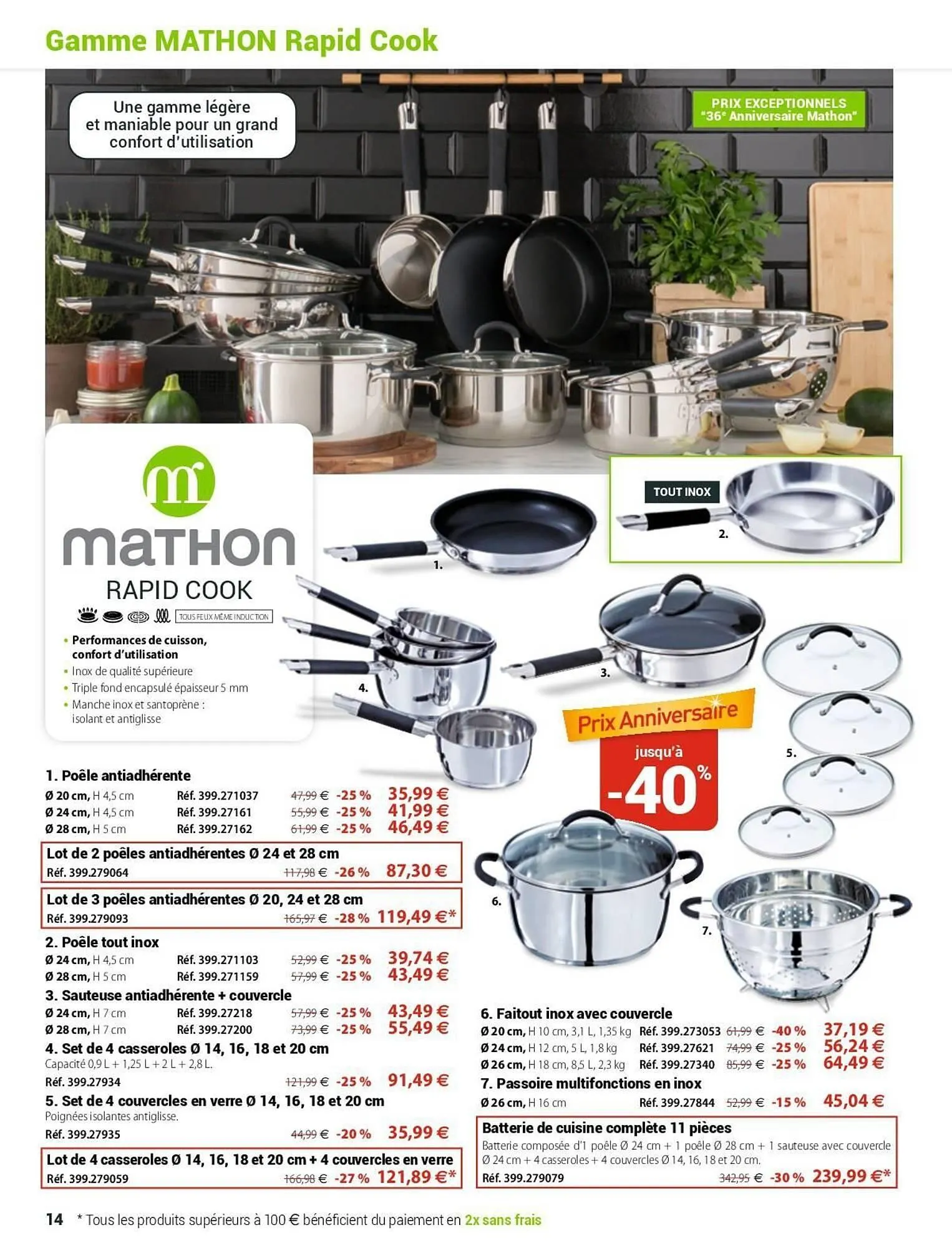 Catalogue Mathon du 12 septembre au 31 décembre 2025 - Catalogue page 14