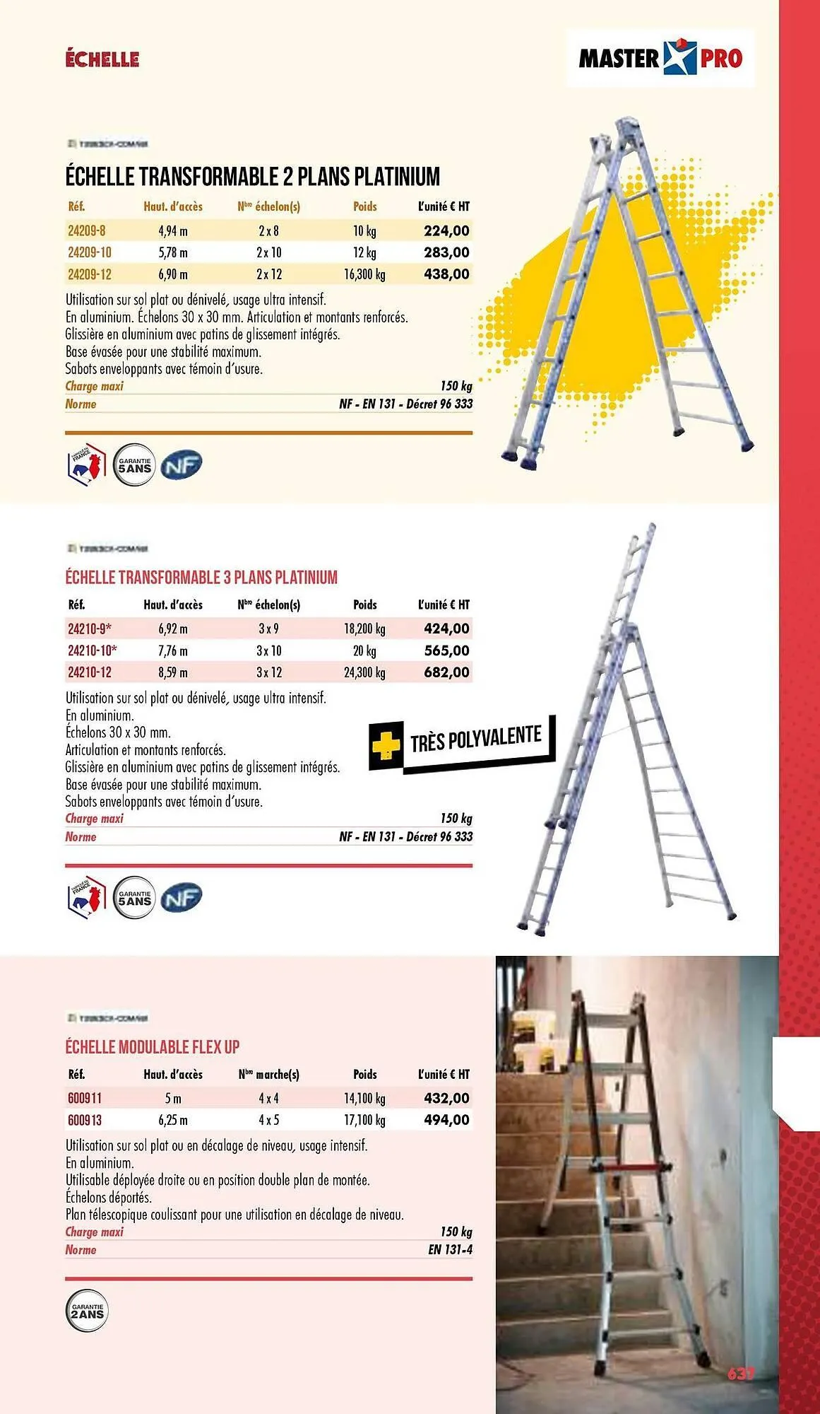 Catalogue Master Pro du 3 janvier au 31 décembre 2025 - Catalogue page 639