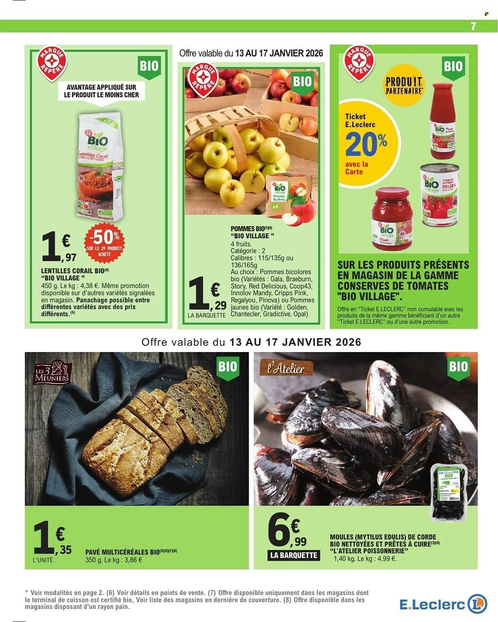 Catalogue E.Leclerc du 13 janvier au 24 janvier 2026 - Catalogue page 7