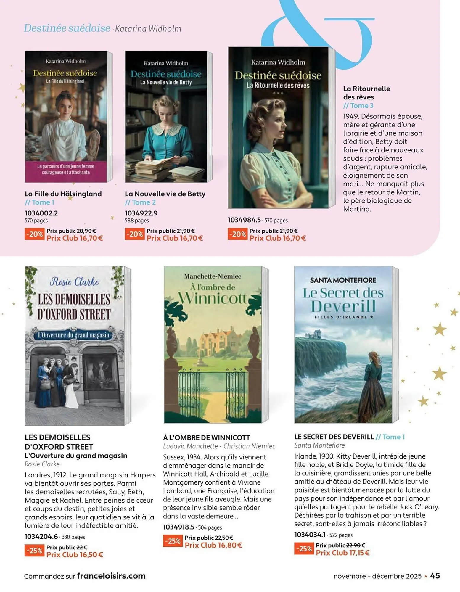 Catalogue France Loisirs du 3 novembre au 31 décembre 2025 - Catalogue page 45