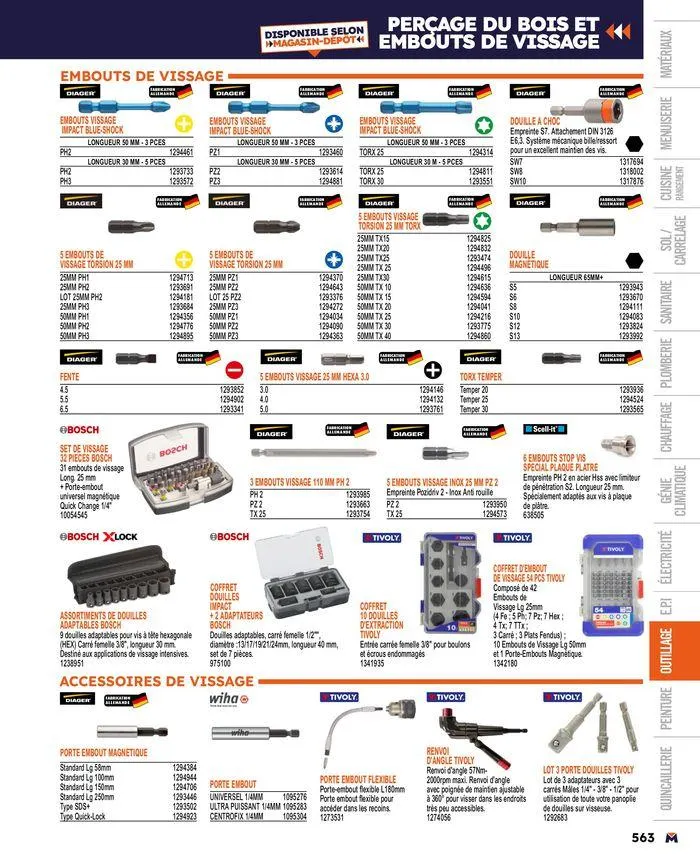 Guide produits 2024 du 15 mars au 31 décembre 2024 - Catalogue page 563