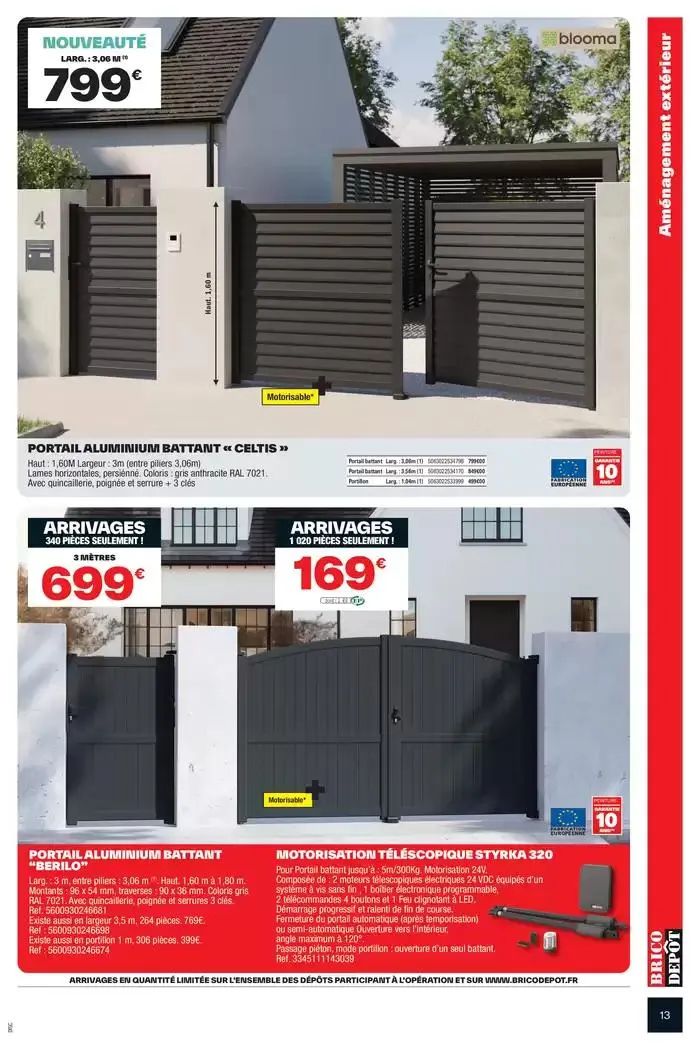 Voyez plus grand avec nos prix dépôts ! du 7 mars au 20 mars 2025 - Catalogue page 13