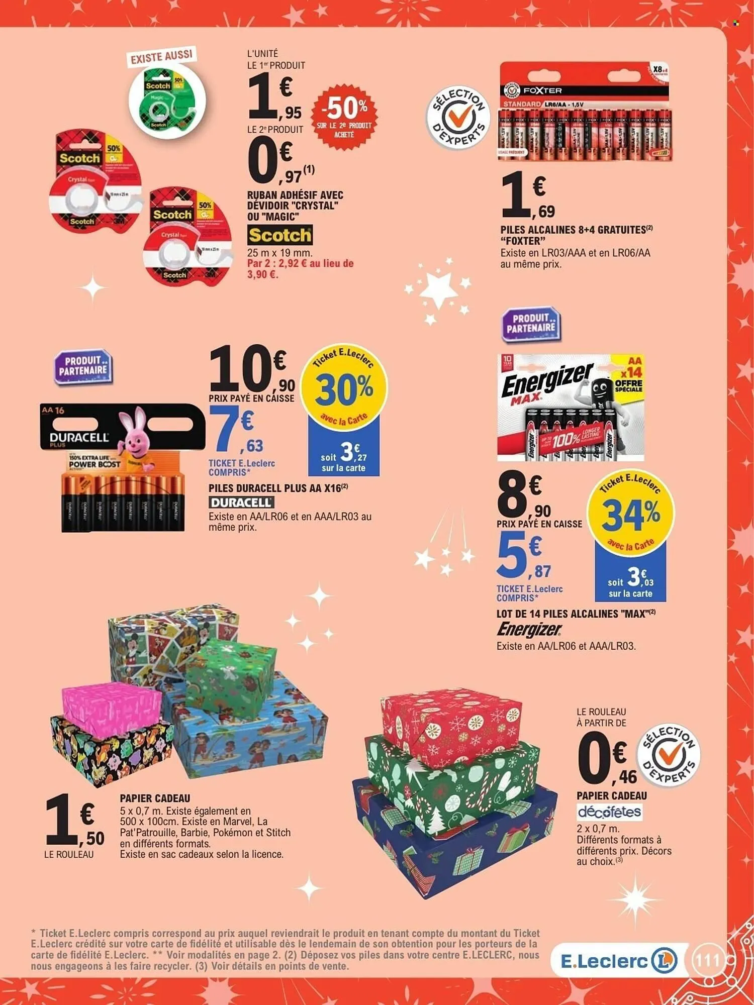 Catalogue E.Leclerc du 21 octobre au 6 décembre 2025 - Catalogue page 111
