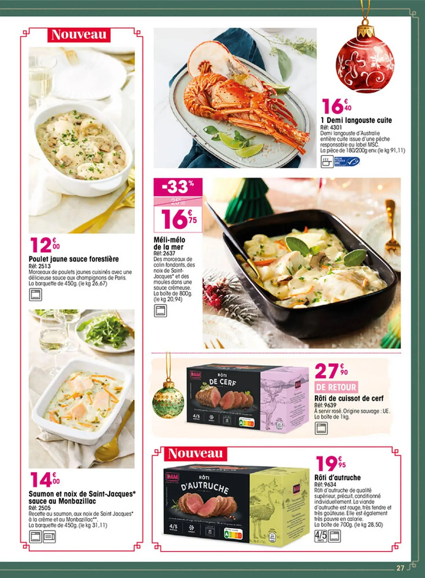 Catalogue Croque Gel du 20 octobre au 16 novembre 2025 - Catalogue page 27