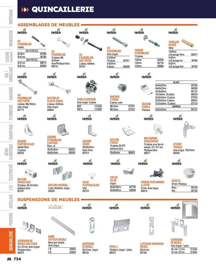 Guide produits 2024 du 15 mars au 31 décembre 2024 - Catalogue page 734