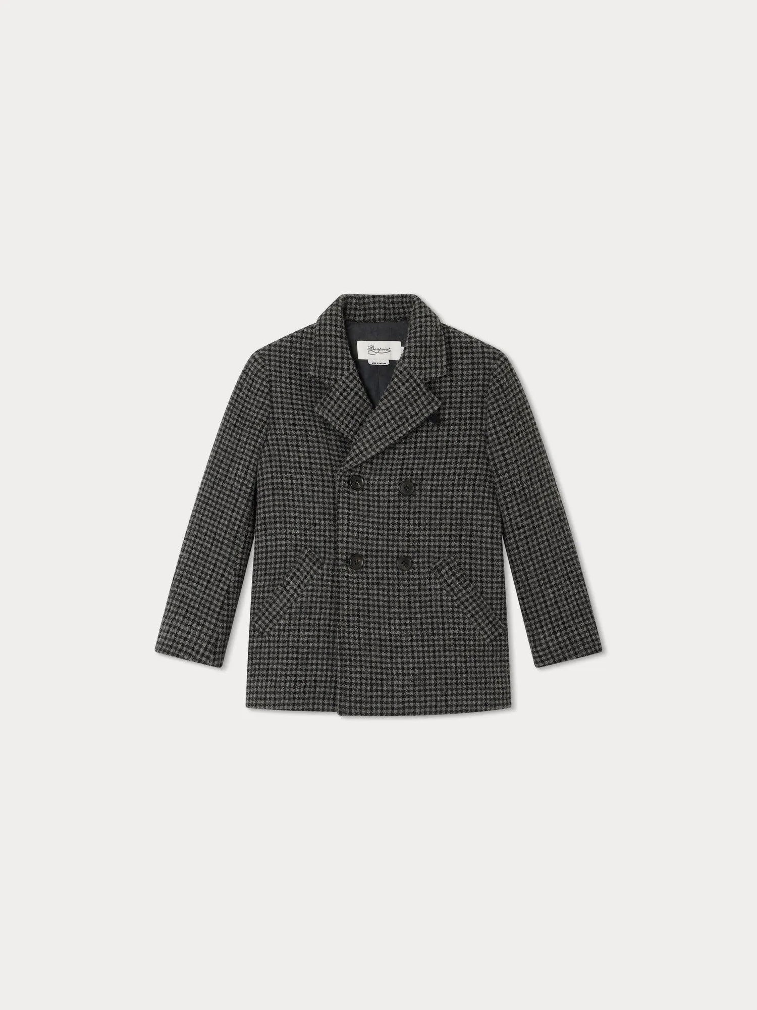 Manteau Dali gris chiné