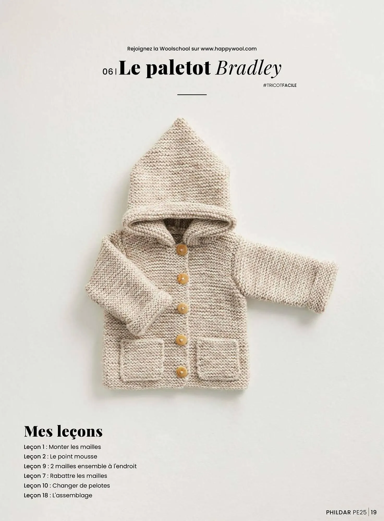 Catalogue Phildar du 15 janvier au 31 août 2025 - Catalogue page 19