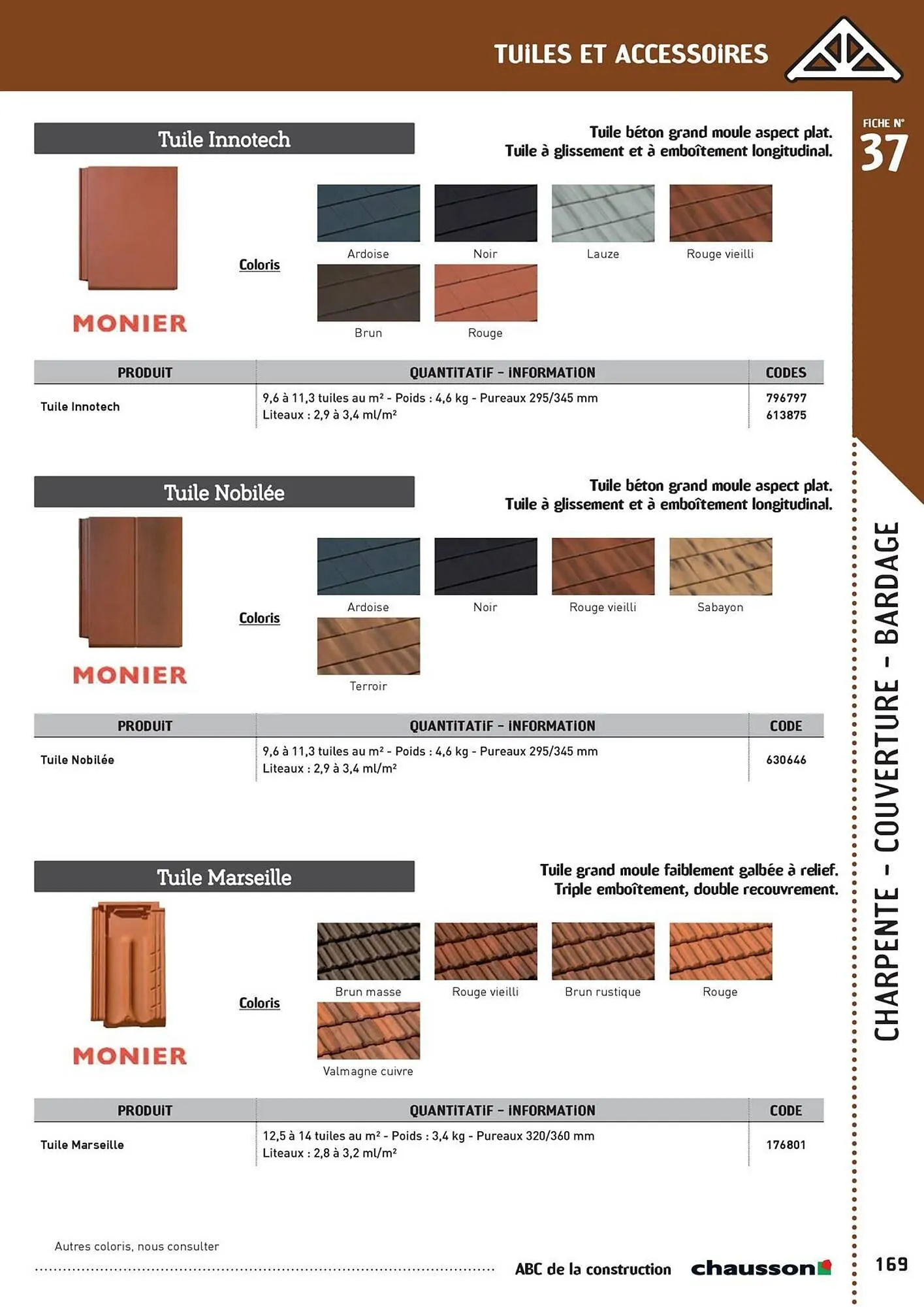 Catalogue Chausson Matériaux du 2 mai au 31 décembre 2025 - Catalogue page 171
