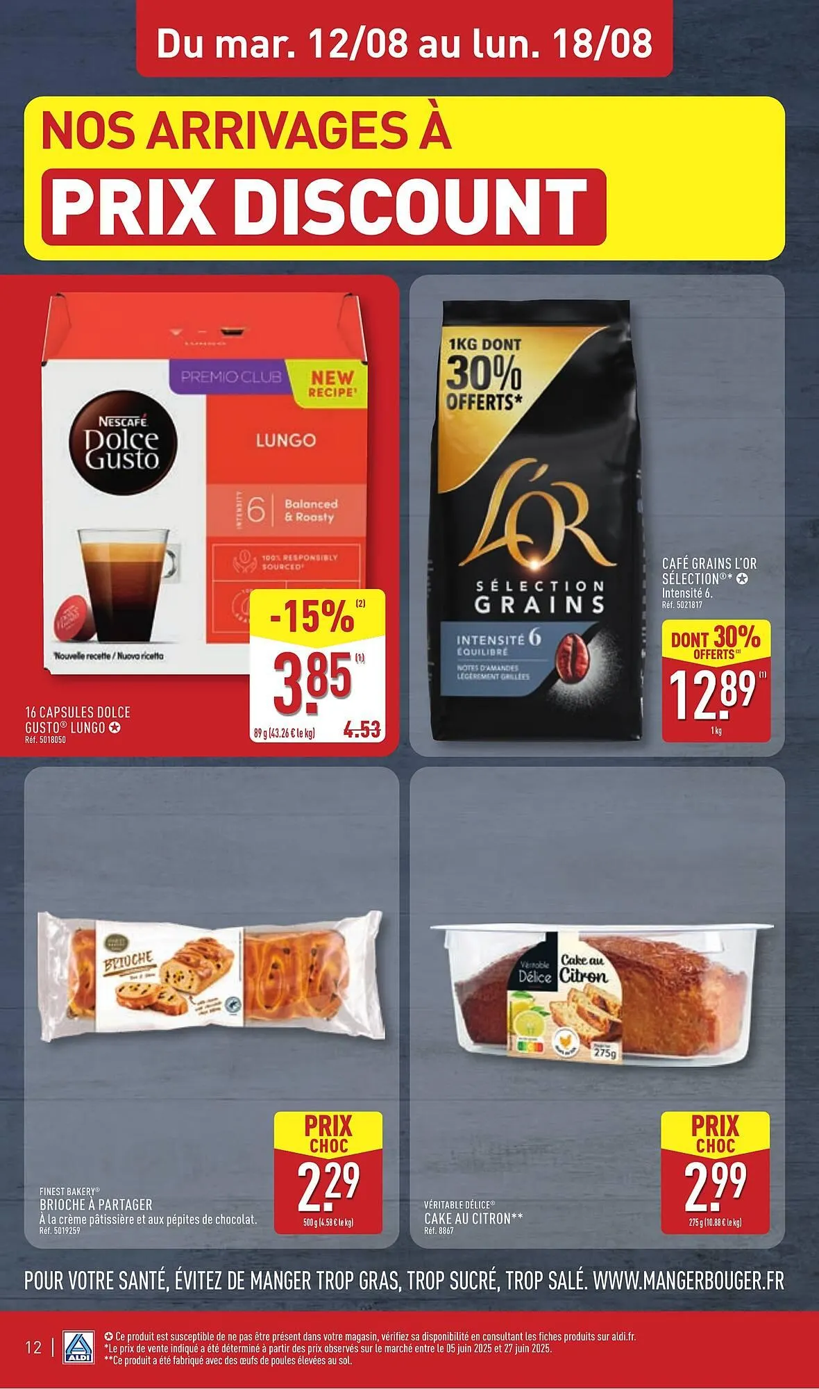 Catalogue ALDI du 12 août au 18 août 2025 - Catalogue page 14