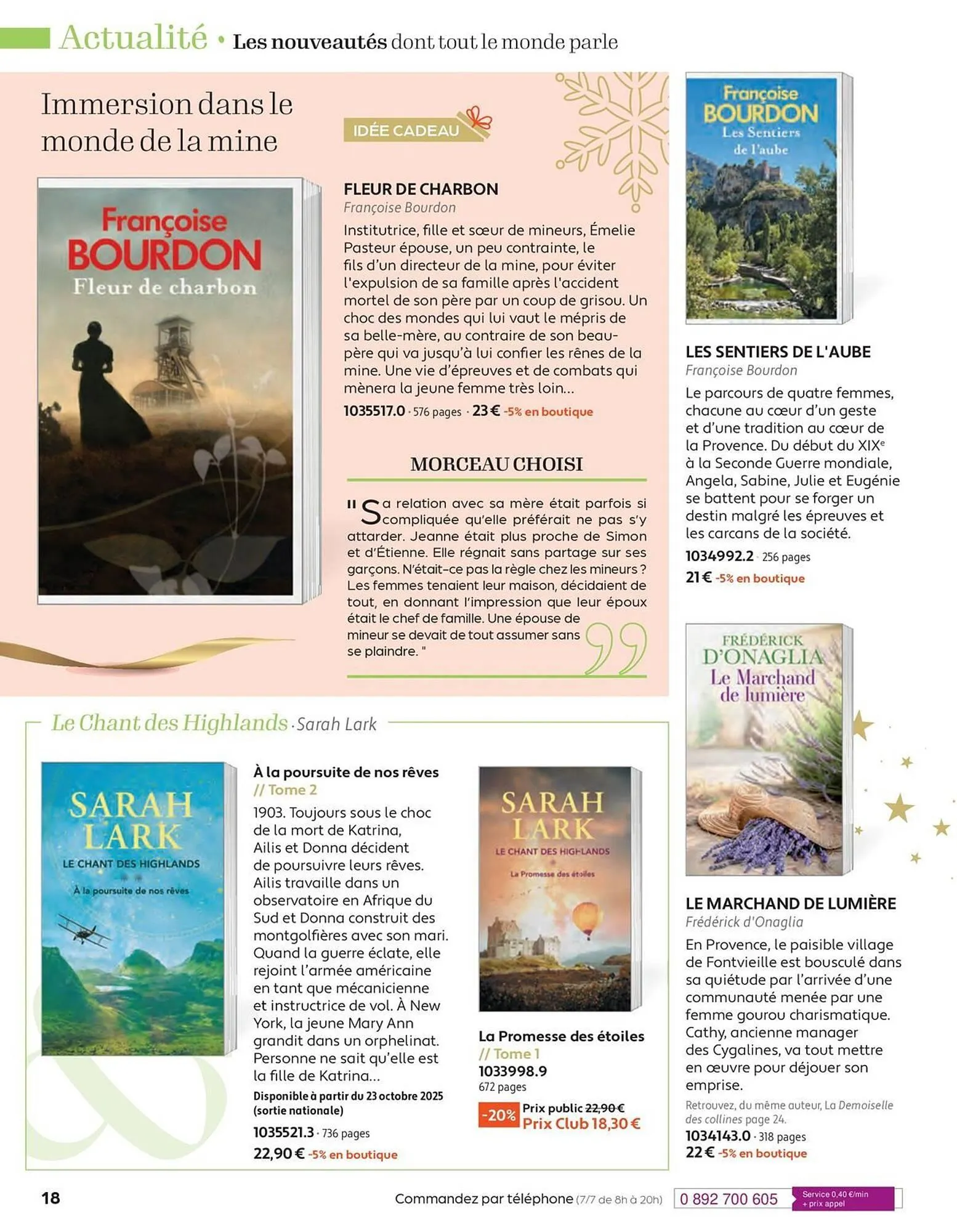 Catalogue France Loisirs du 3 novembre au 31 décembre 2025 - Catalogue page 18