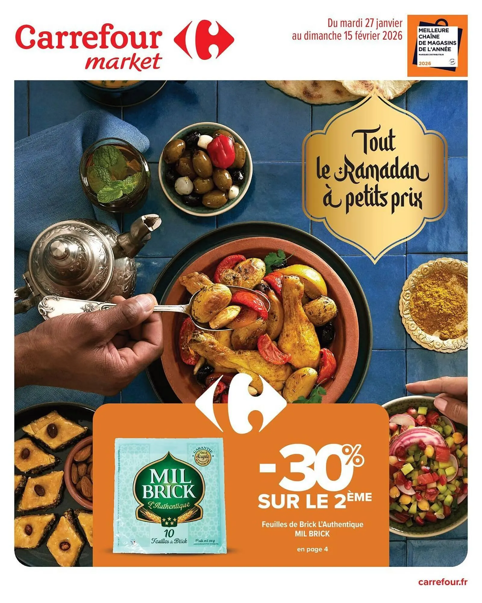 Catalogue Carrefour Market du 27 janvier au 15 février 2026 - Catalogue page 1