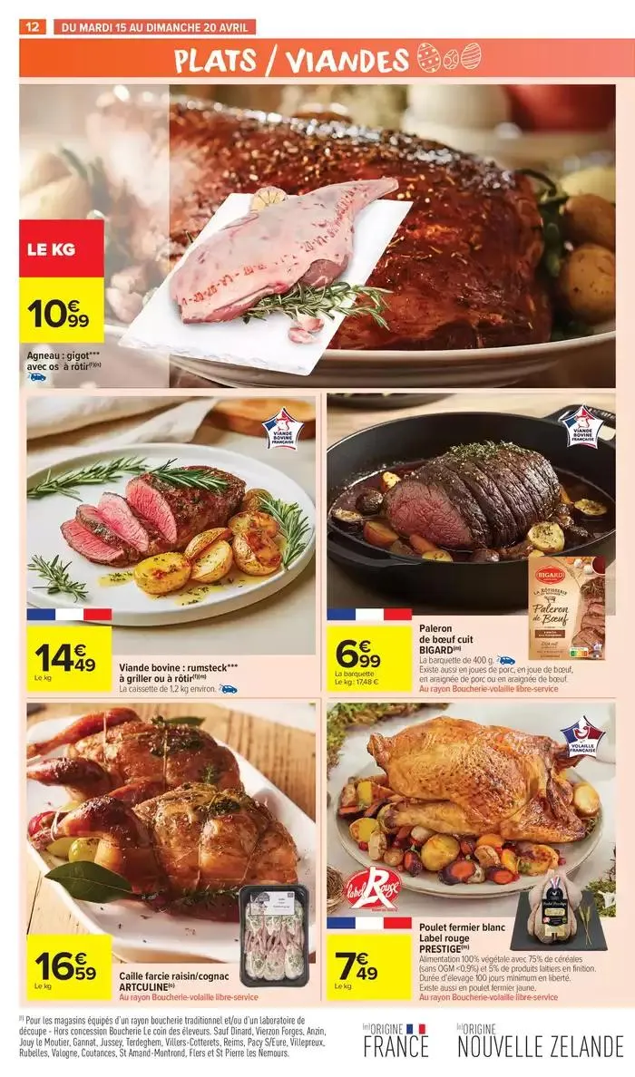 JOYEUSES PÂQUES du 15 avril au 27 avril 2025 - Catalogue page 14