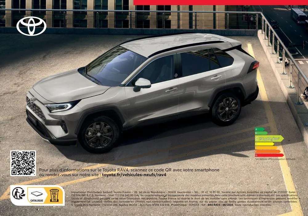 Toyota RAV4 du 2 septembre au 31 août 2025 - Catalogue page 48