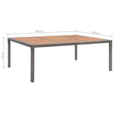 Table de jardin 3003183