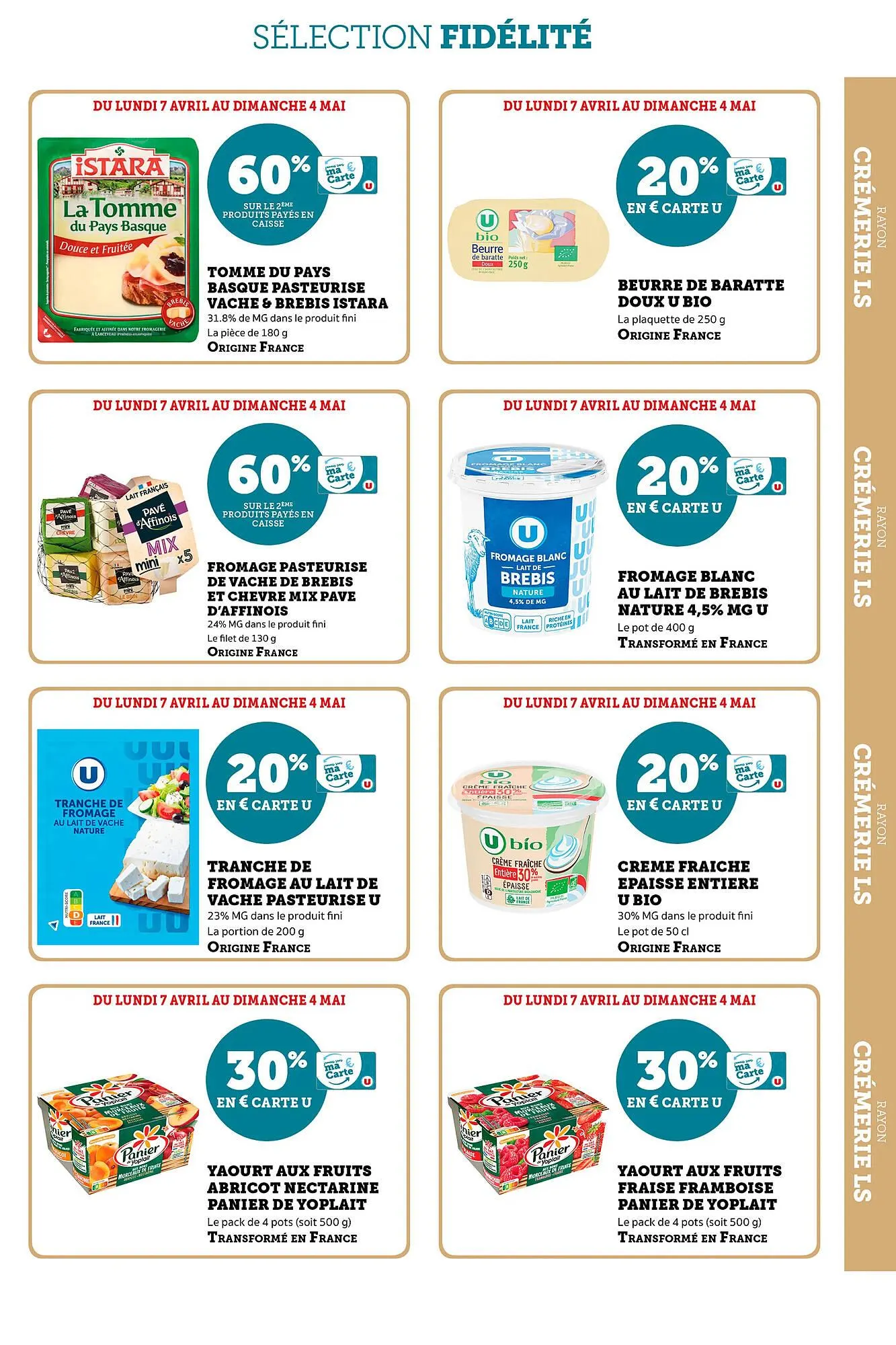 Catalogue Super U du 7 avril au 4 mai 2025 - Catalogue page 7