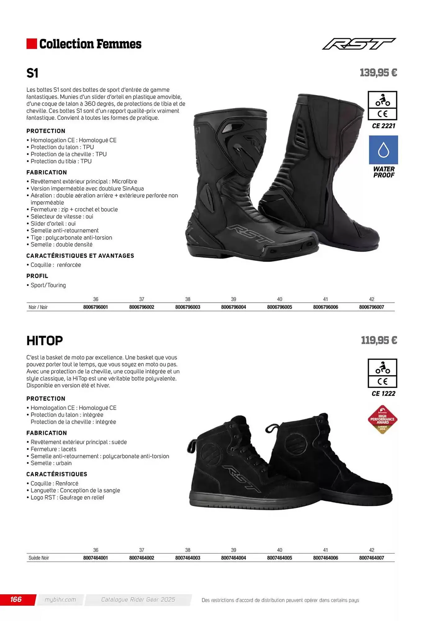 Catalogue Bihr du 12 décembre au 31 décembre 2025 - Catalogue page 166