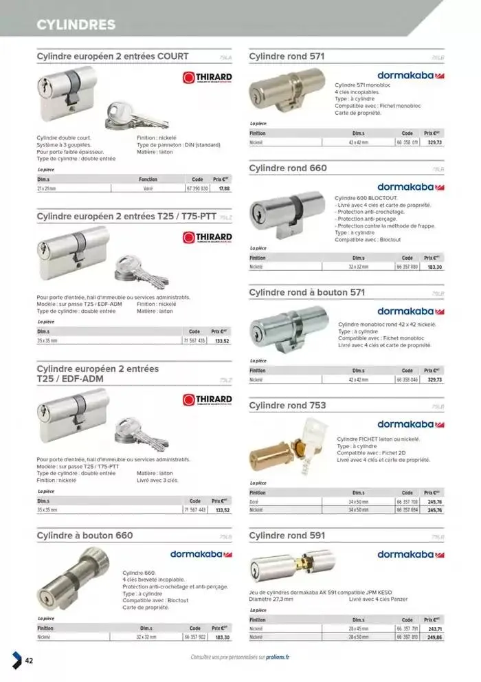 Catalogue général du 11 mars au 31 décembre 2025 - Catalogue page 44