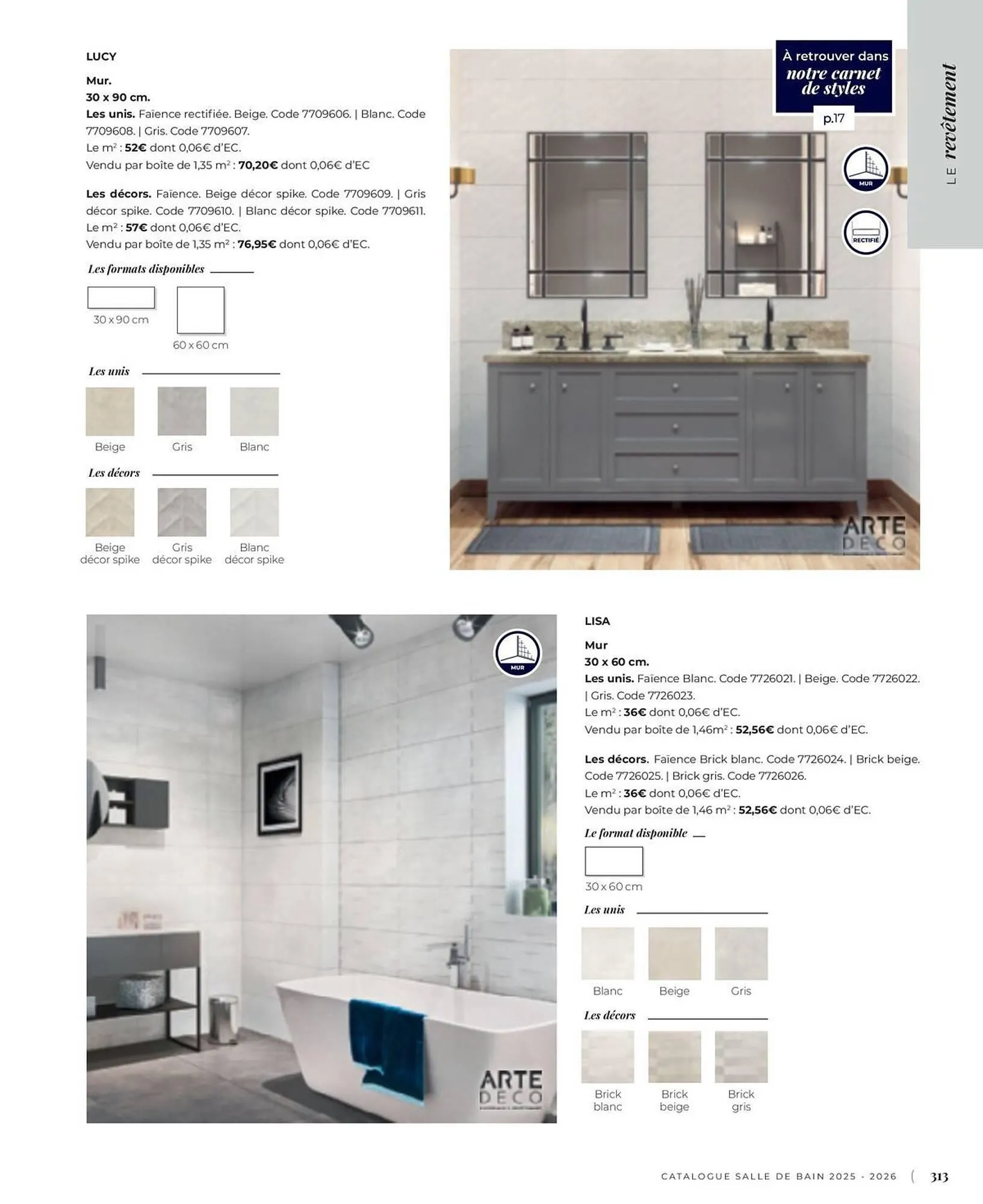 Catalogue Cedeo du 3 juin au 31 décembre 2025 - Catalogue page 313