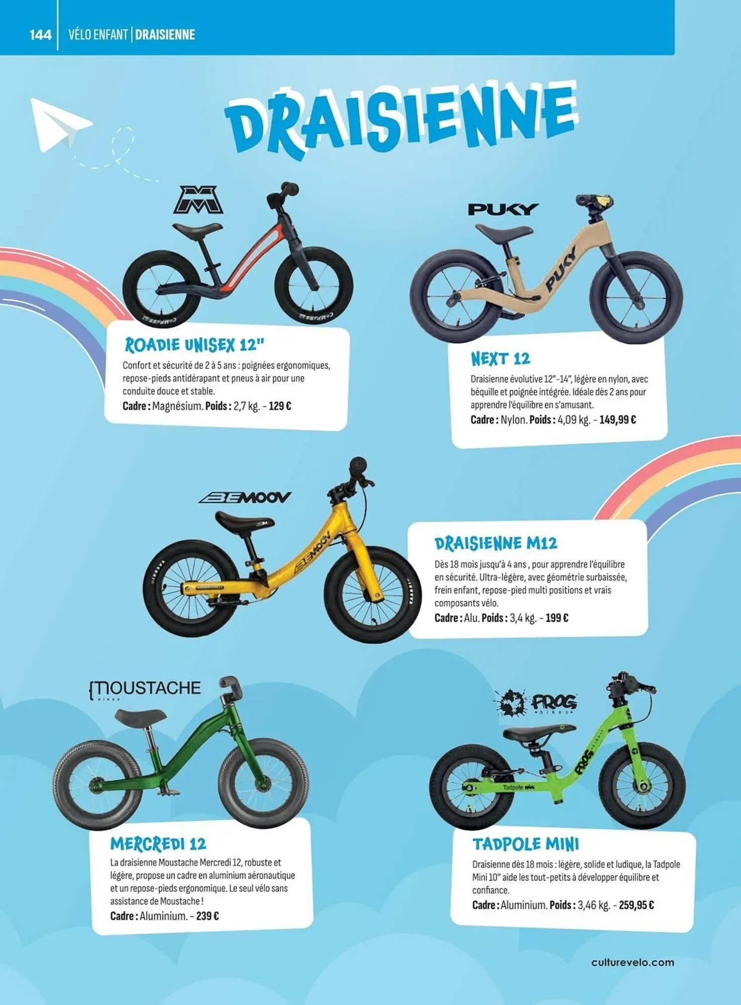 Catalogue Culture Vélo du 19 décembre au 31 décembre 2026 - Catalogue page 144