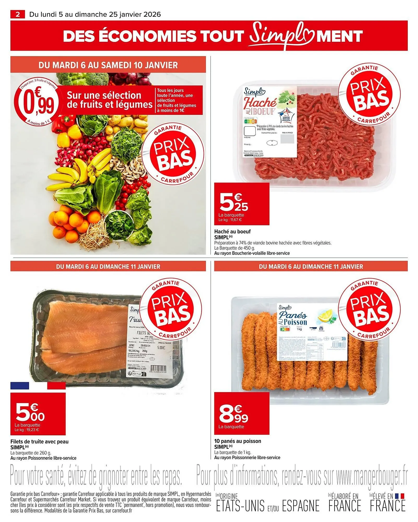 Catalogue Carrefour Market du 5 janvier au 25 janvier 2026 - Catalogue page 2