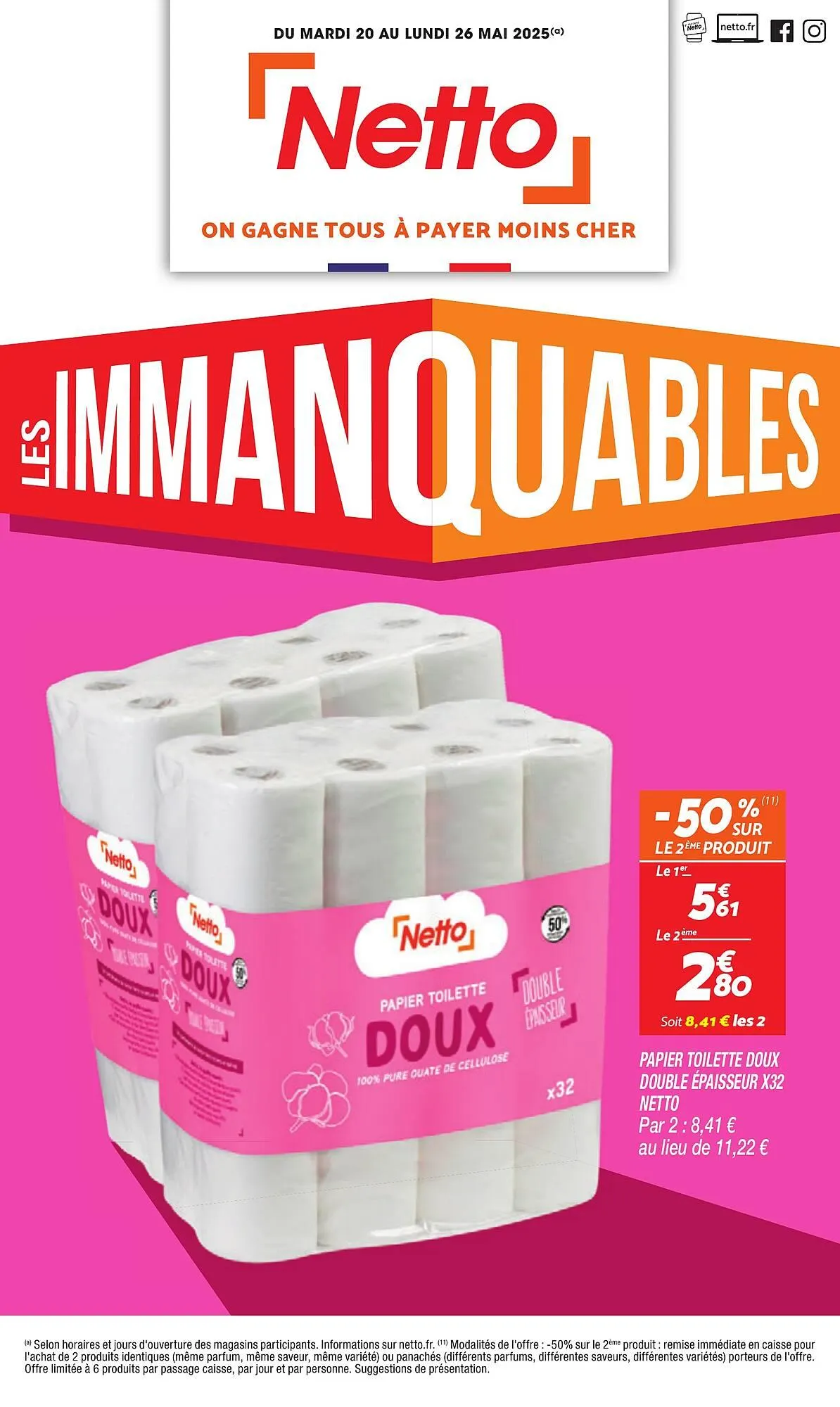 Catalogue Netto du 20 mai au 26 mai 2025 - Catalogue page 1