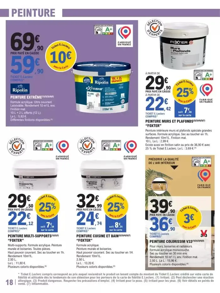 Trafic Brico 1 du 31 décembre au 18 janvier 2025 - Catalogue page 9