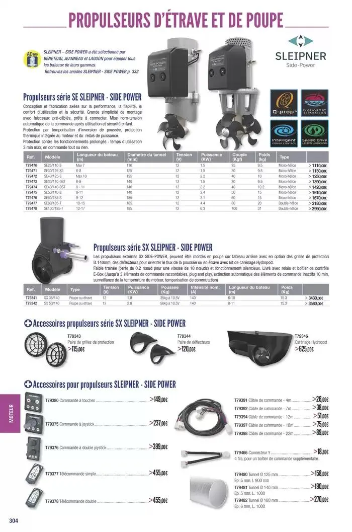 Catalogue Accastillage Diffusion 2025 du 1 janvier au 31 décembre 2025 - Catalogue page 306