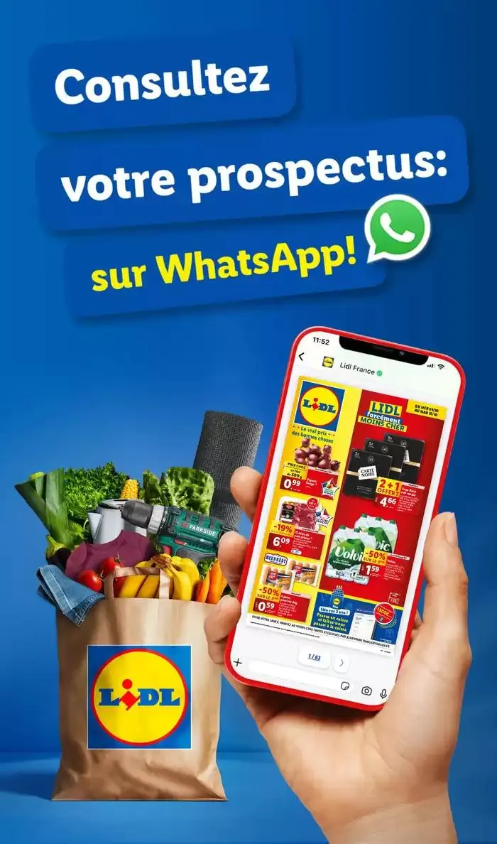 Découvrez des pièces tendances et accessibles, pour vous tenir chaud tout l'hiver du 10 octobre au 14 octobre 2024 - Catalogue page 38