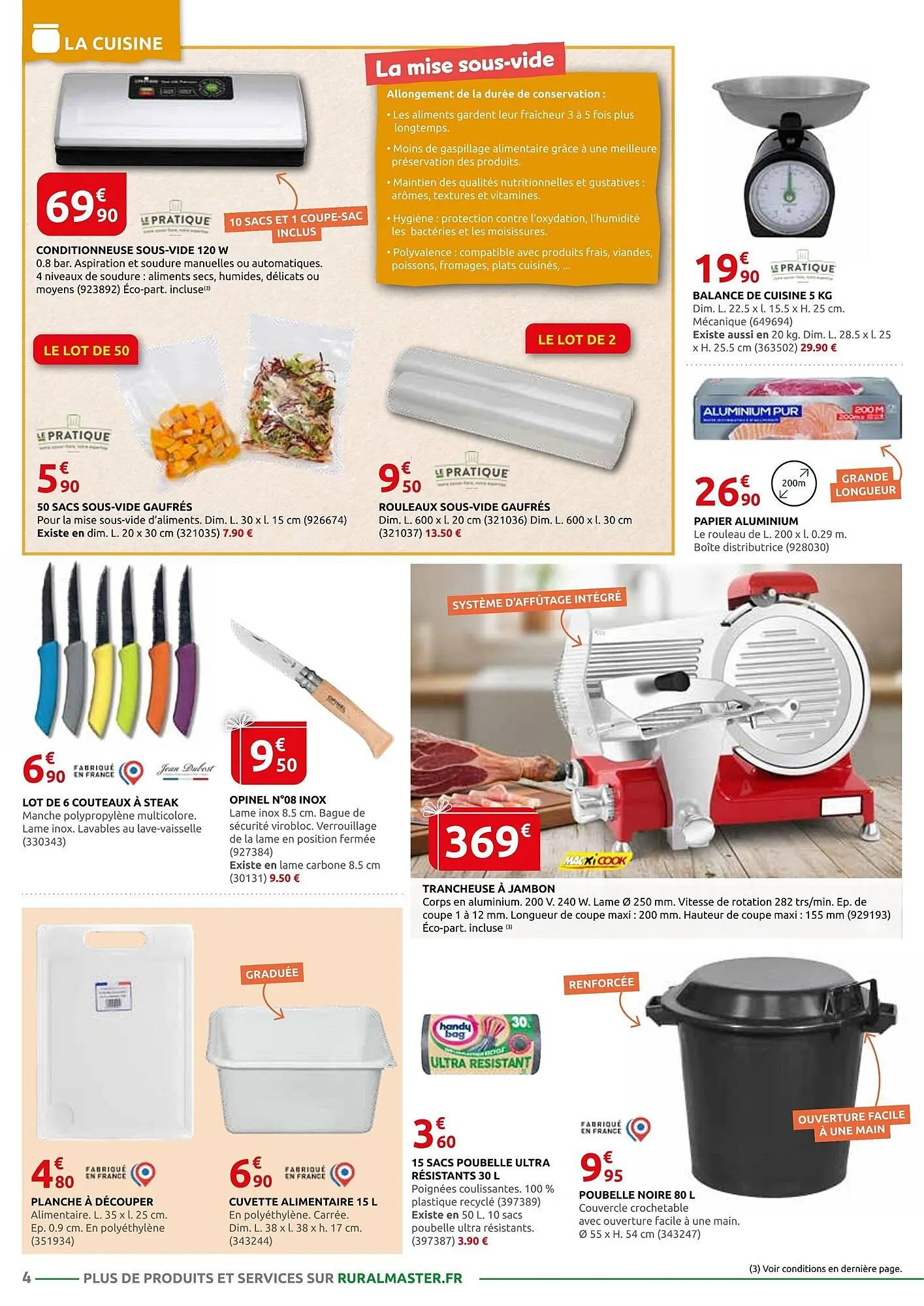 Catalogue Rural Master du 24 novembre au 20 décembre 2025 - Catalogue page 4
