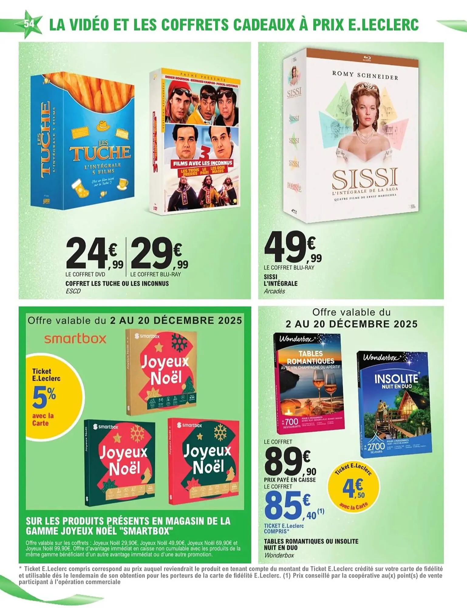 Catalogue E.Leclerc du 2 décembre au 20 décembre 2025 - Catalogue page 54