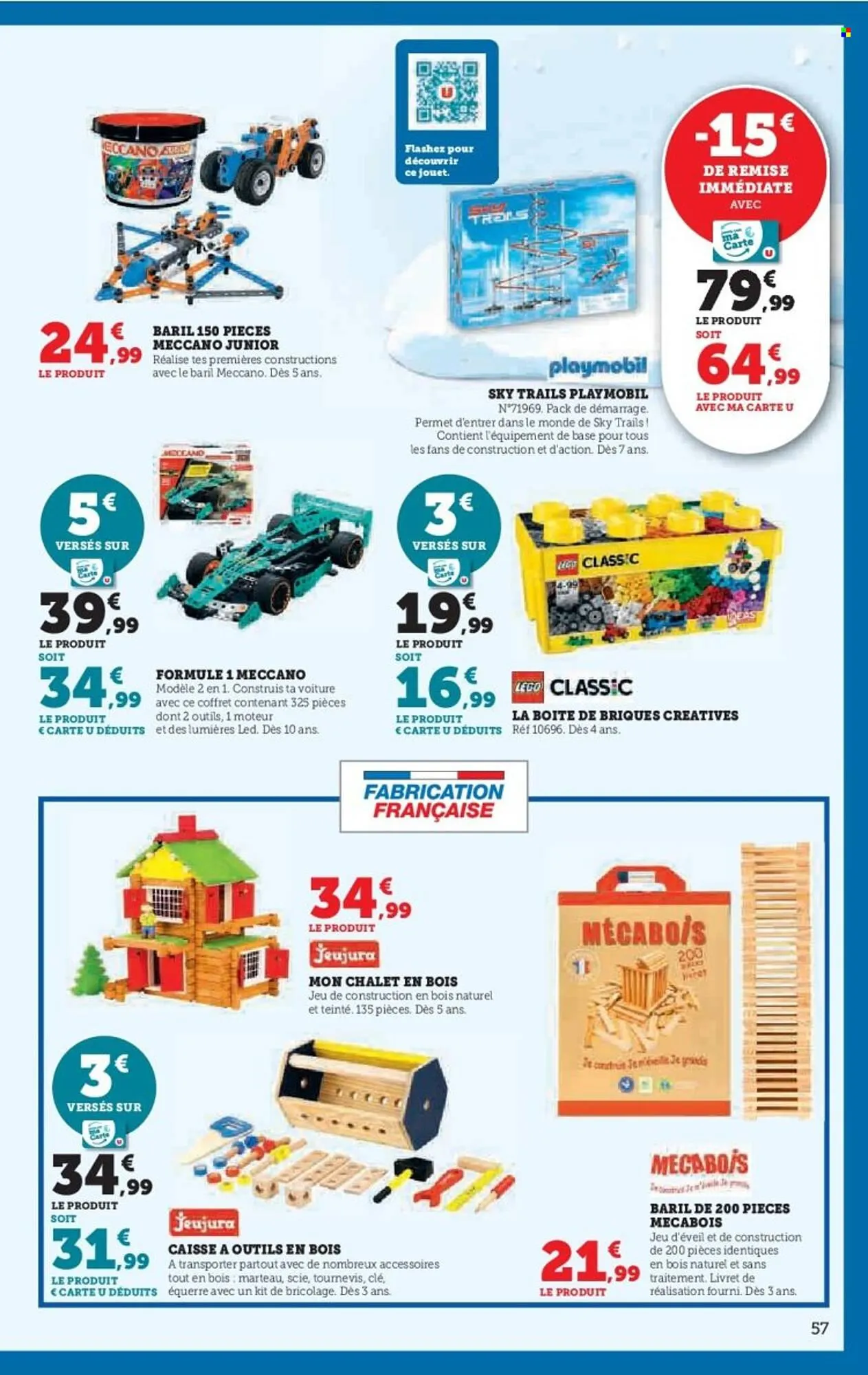 Catalogue Hyper U du 21 octobre au 7 décembre 2025 - Catalogue page 57