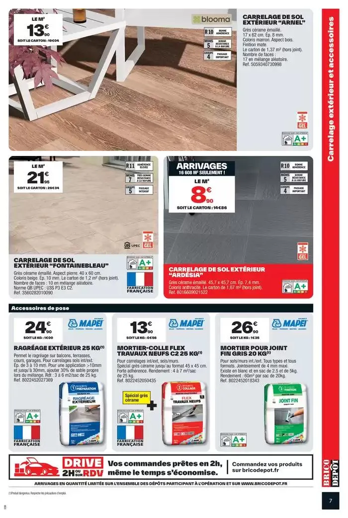 Spécial chantier intérieur ! du 28 mars au 10 avril 2025 - Catalogue page 7