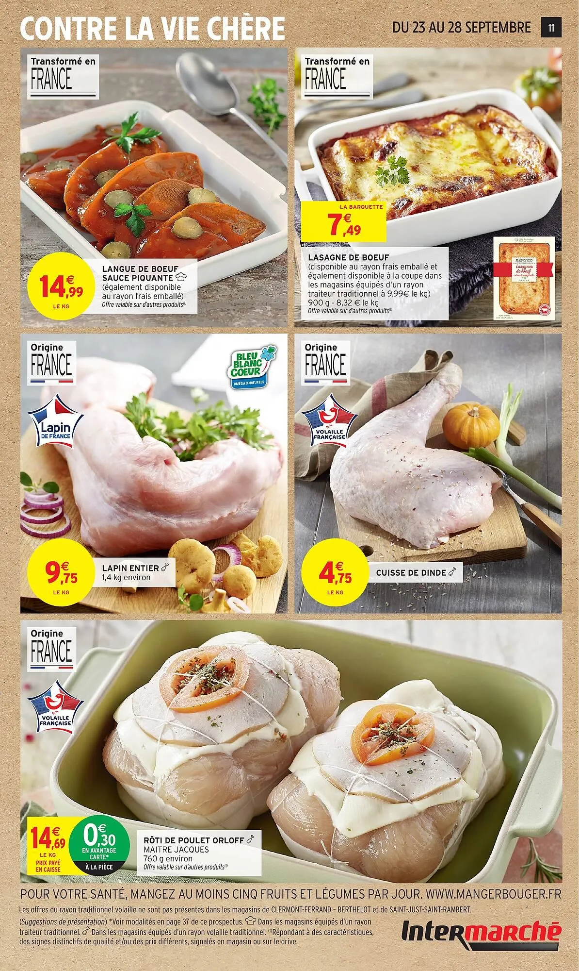 Catalogue Intermarché du 23 septembre au 5 octobre 2025 - Catalogue page 11