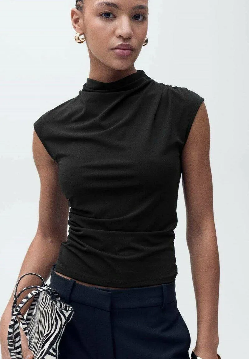 LEO - Débardeur - black