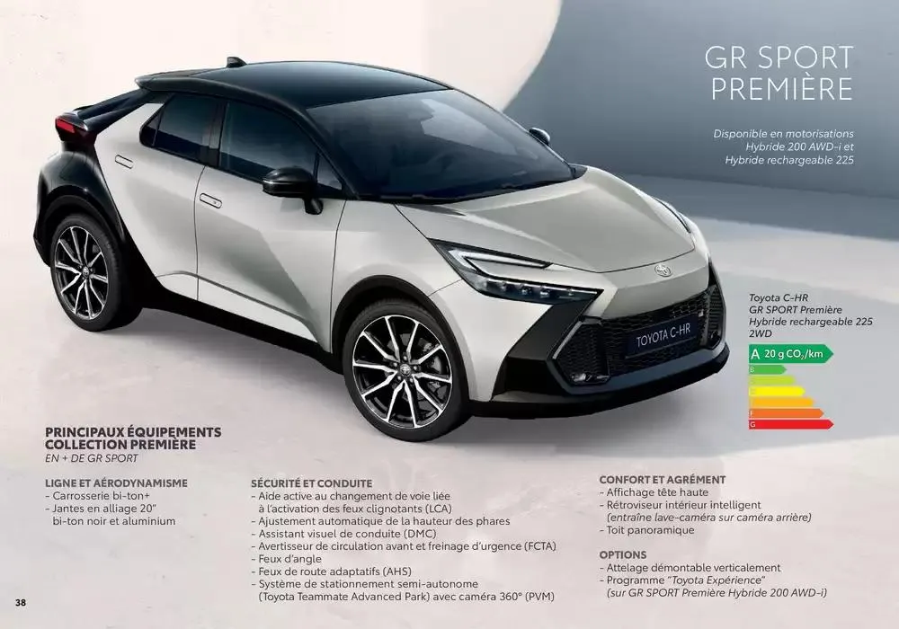 Toyota C-HR  du 28 avril au 26 avril 2026 - Catalogue page 38