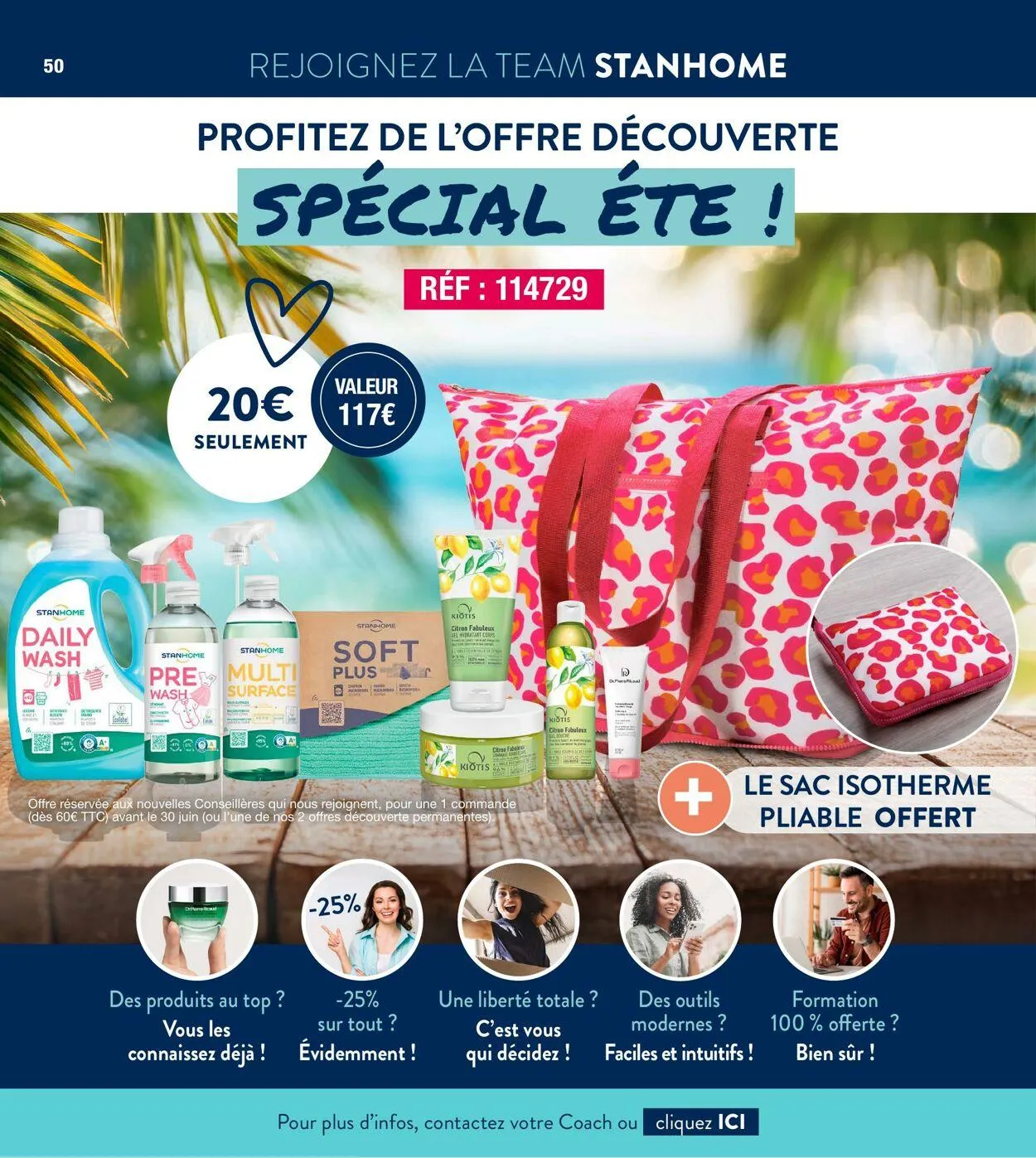 Stanhome du 20 juin au 4 juillet 2025 - Catalogue page 50