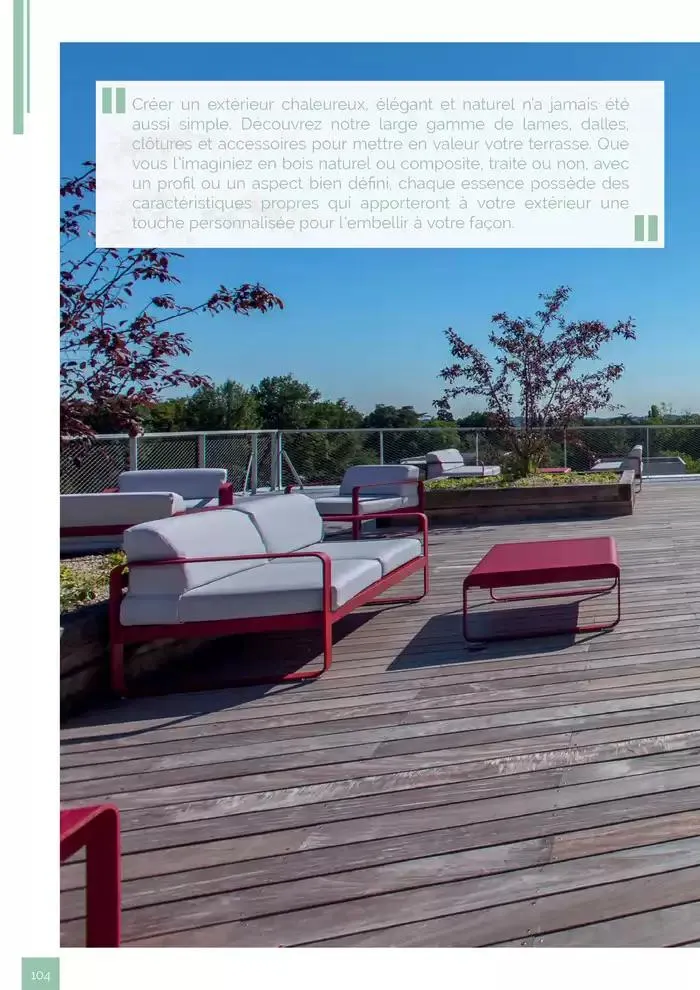 BOIS PANNEAUX 2025 2026 du 30 avril au 31 décembre 2026 - Catalogue page 104