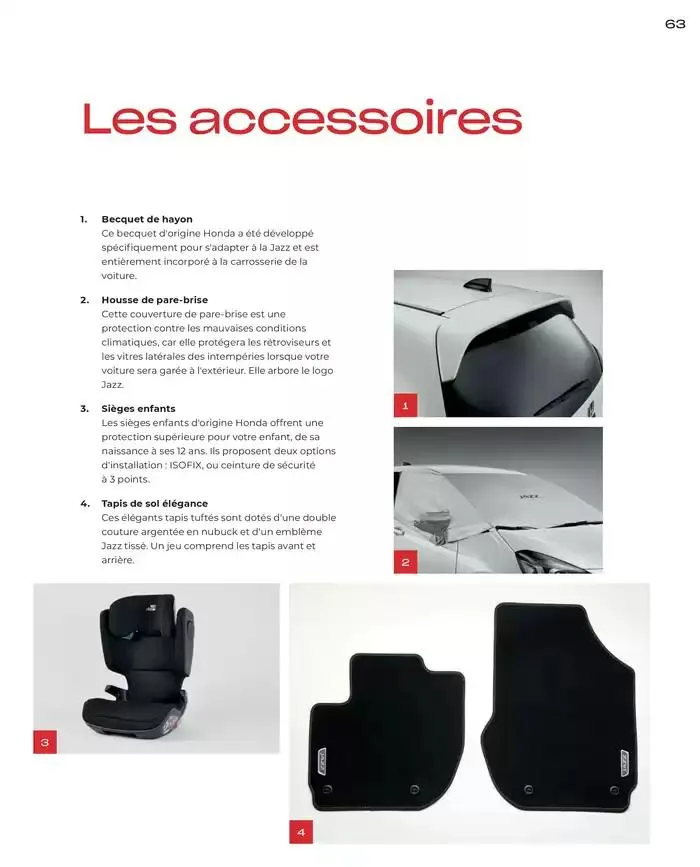 JAZZ e: Hev HYBRID du 7 janvier au 31 mai 2025 - Catalogue page 63