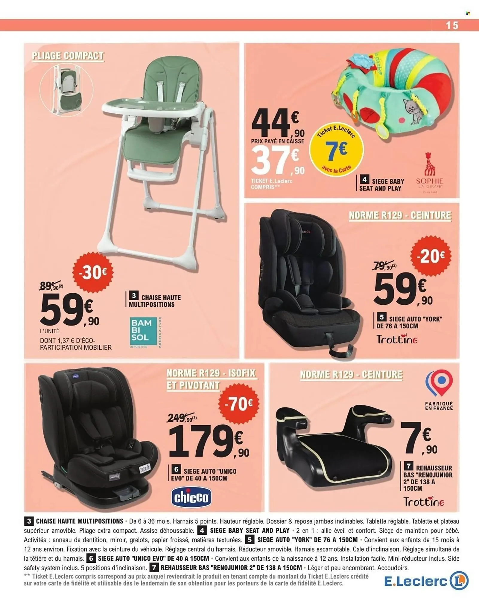 Catalogue E.Leclerc du 28 octobre au 8 novembre 2025 - Catalogue page 15