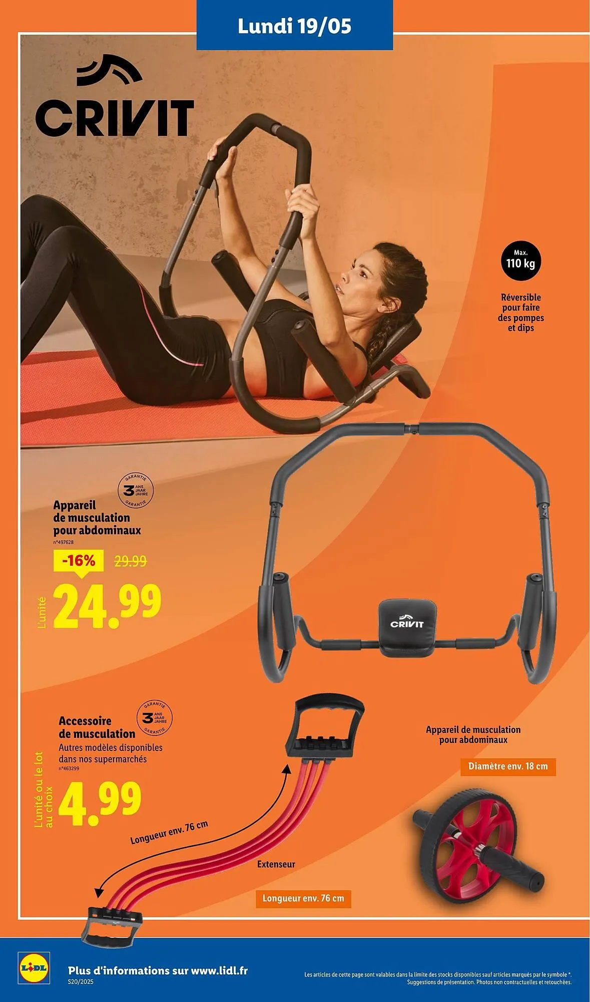 Catalogue Lidl du 15 mai au 21 mai 2025 - Catalogue page 56