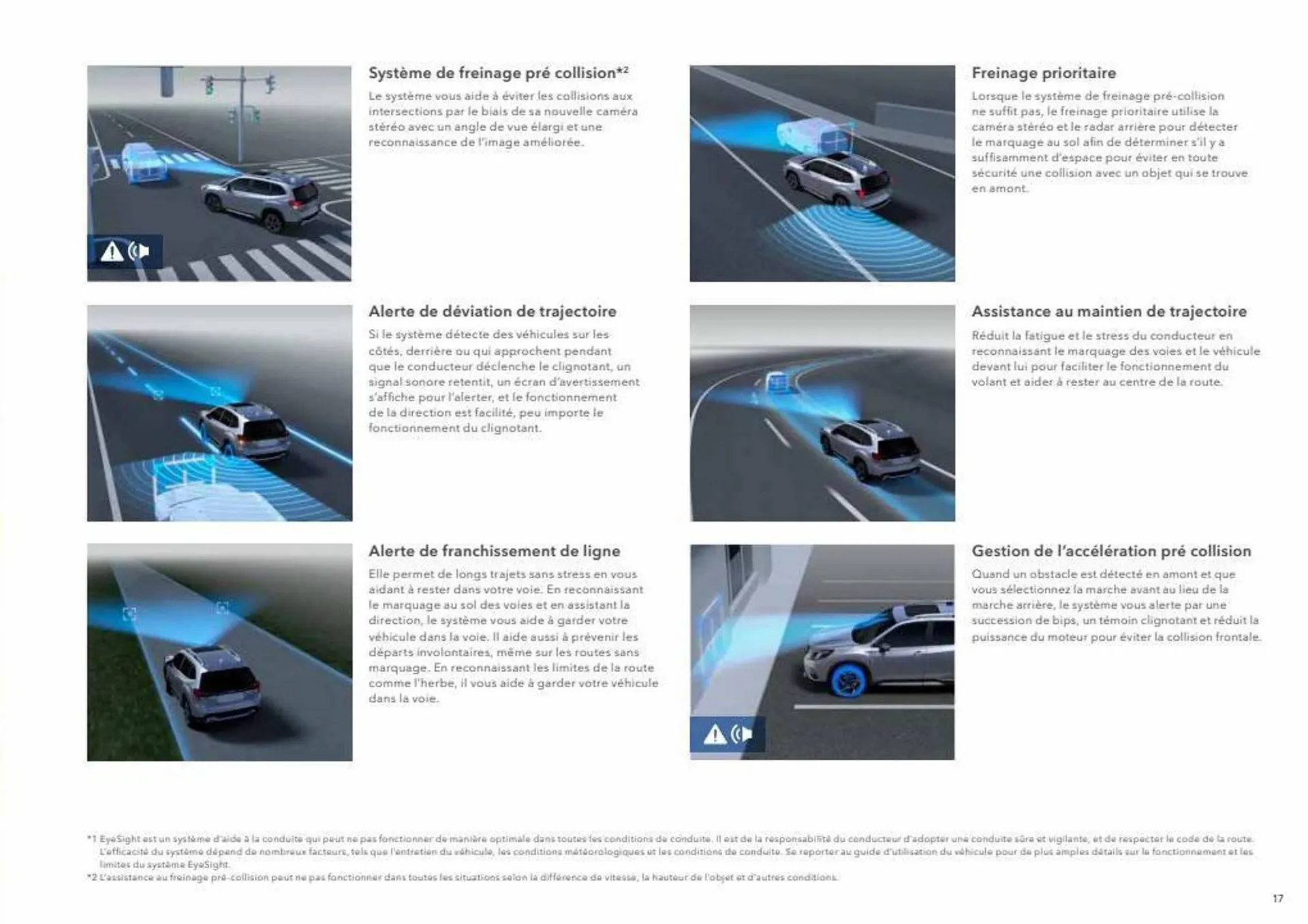 Catalogue Subaru du 19 août au 31 mars 2024 - Catalogue page 17