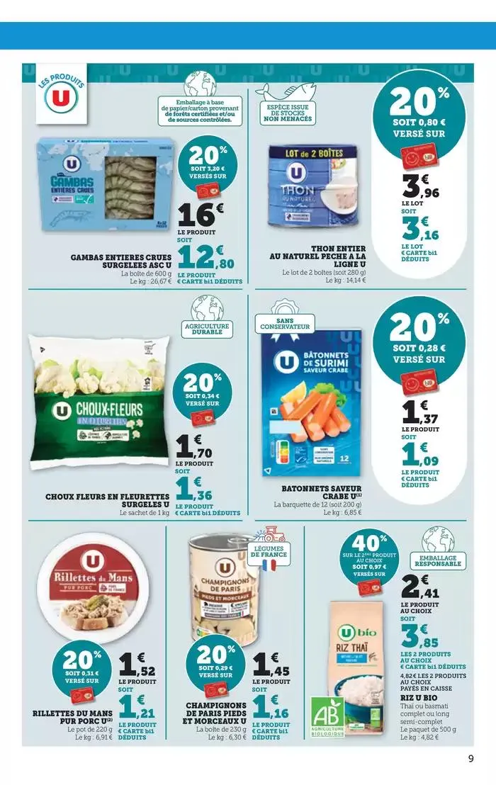 Catalogue Bi1 du 25 mars au 6 avril 2025 - Catalogue page 9