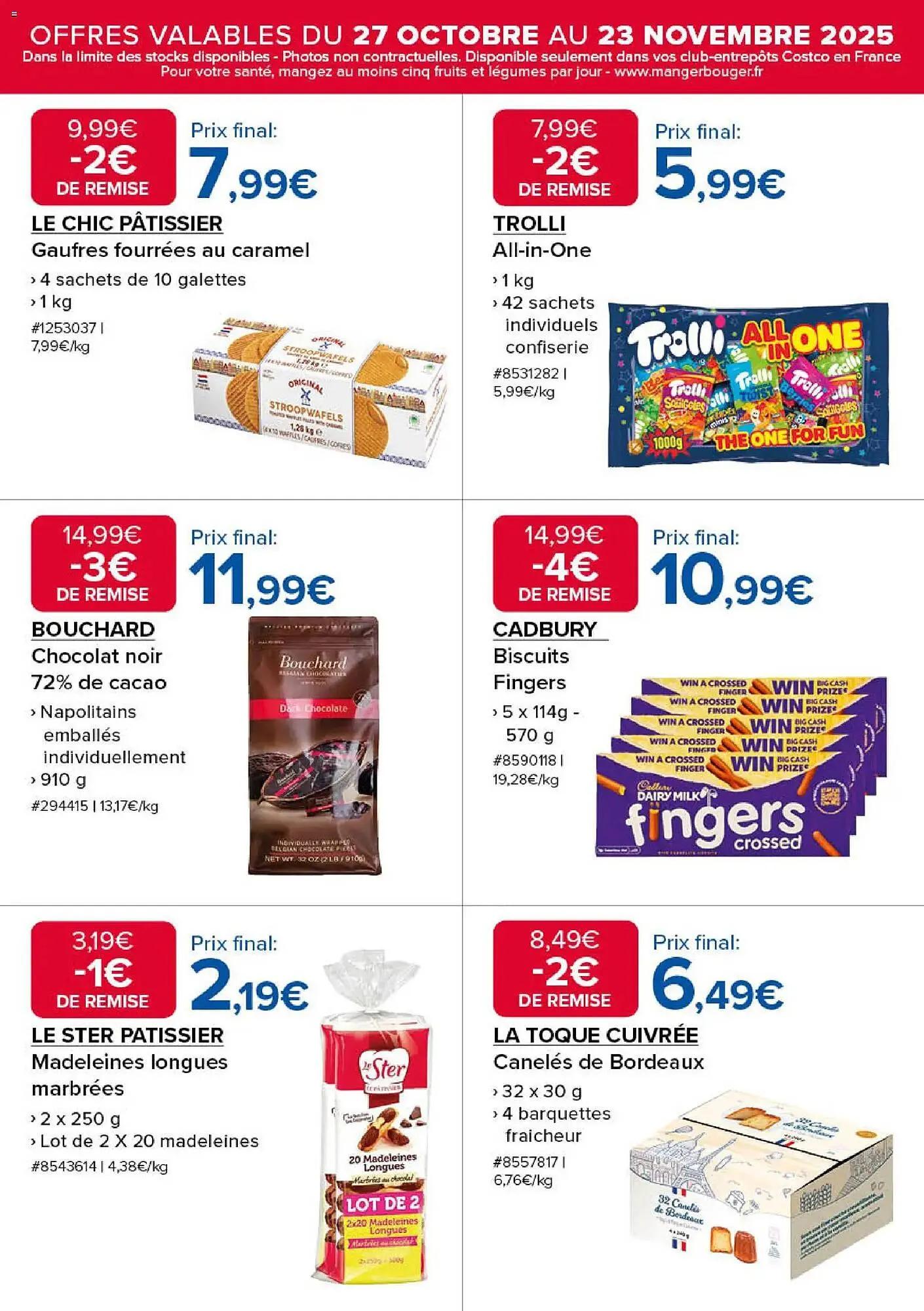 Catalogue Costco du 27 octobre au 23 novembre 2025 - Catalogue page 7