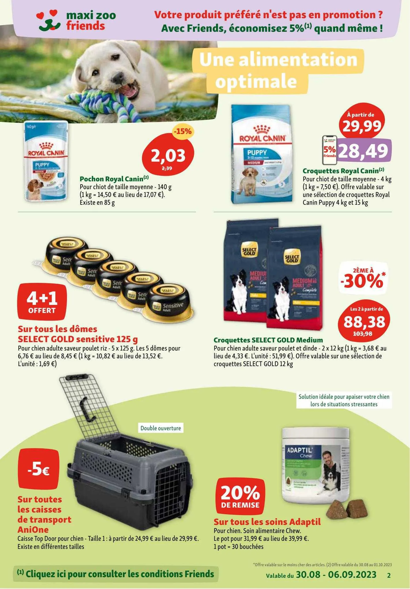 Catalogue Maxi Zoo du 25 août au 8 septembre 2023 - Catalogue page 2
