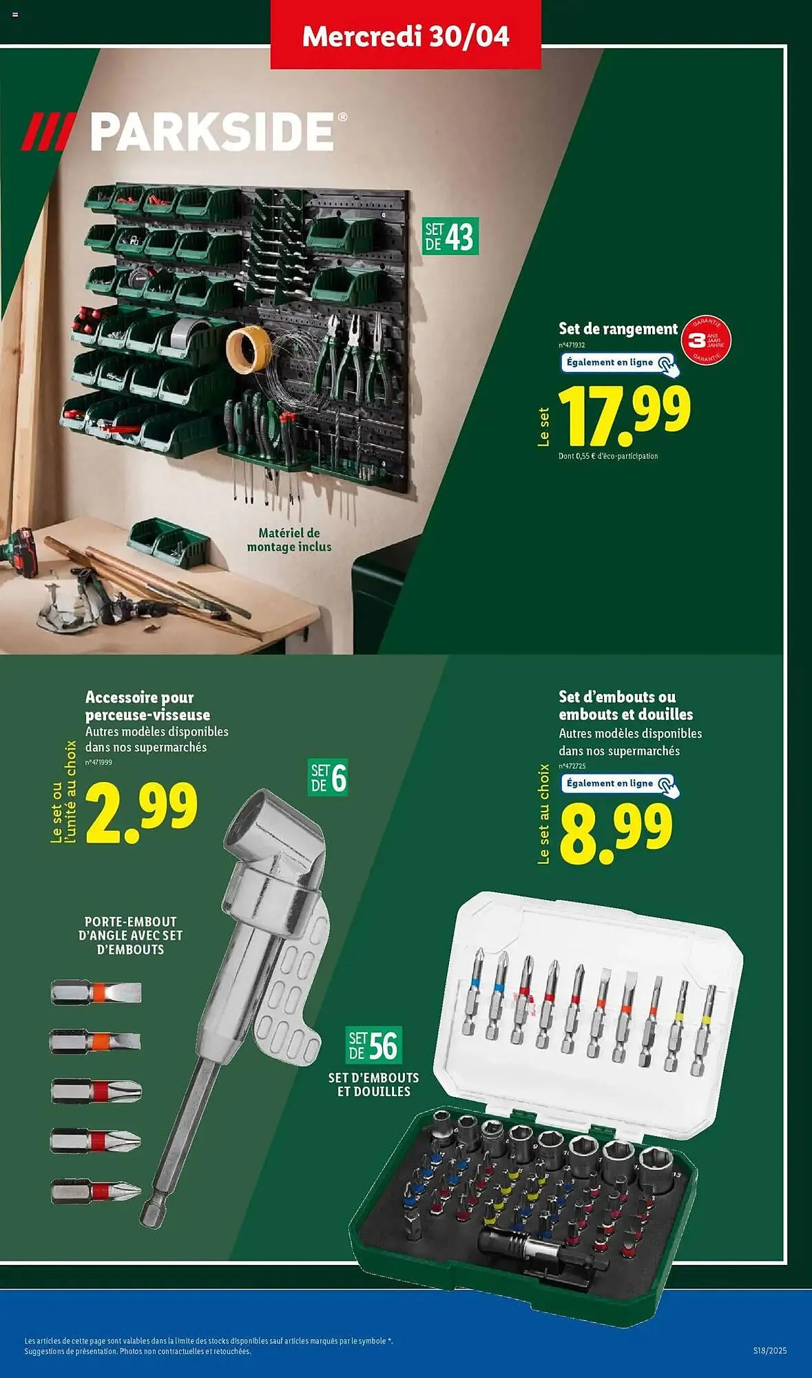 Catalogue Lidl du 30 avril au 5 mai 2025 - Catalogue page 3