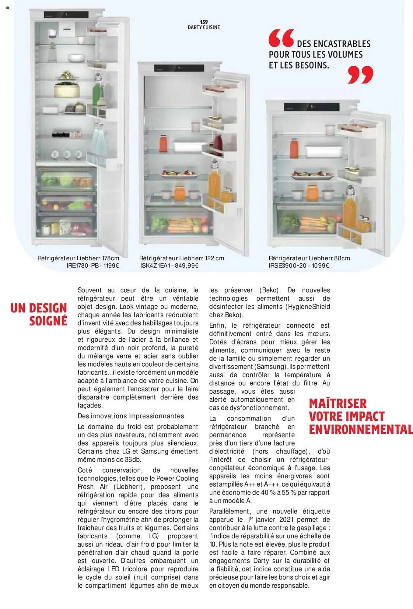 Catalogue Darty du 27 mars au 31 décembre 2025 - Catalogue page 159