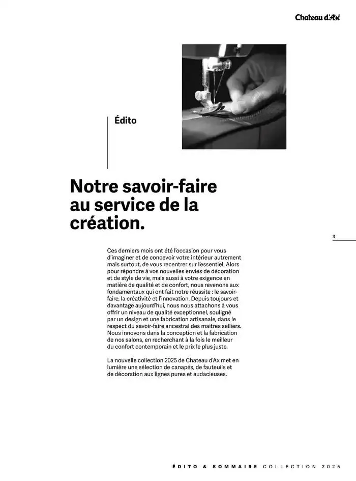 Catalogue 2025 du 7 janvier au 31 décembre 2025 - Catalogue page 3