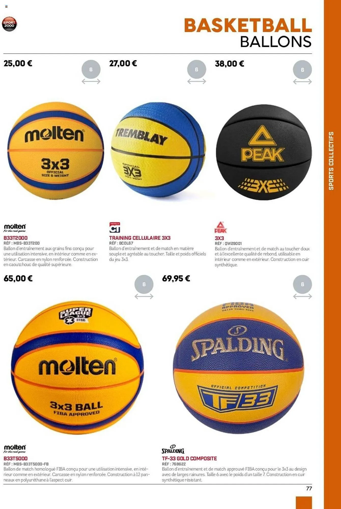 Catalogue Sport 2000 du 28 mai au 31 décembre 2025 - Catalogue page 65